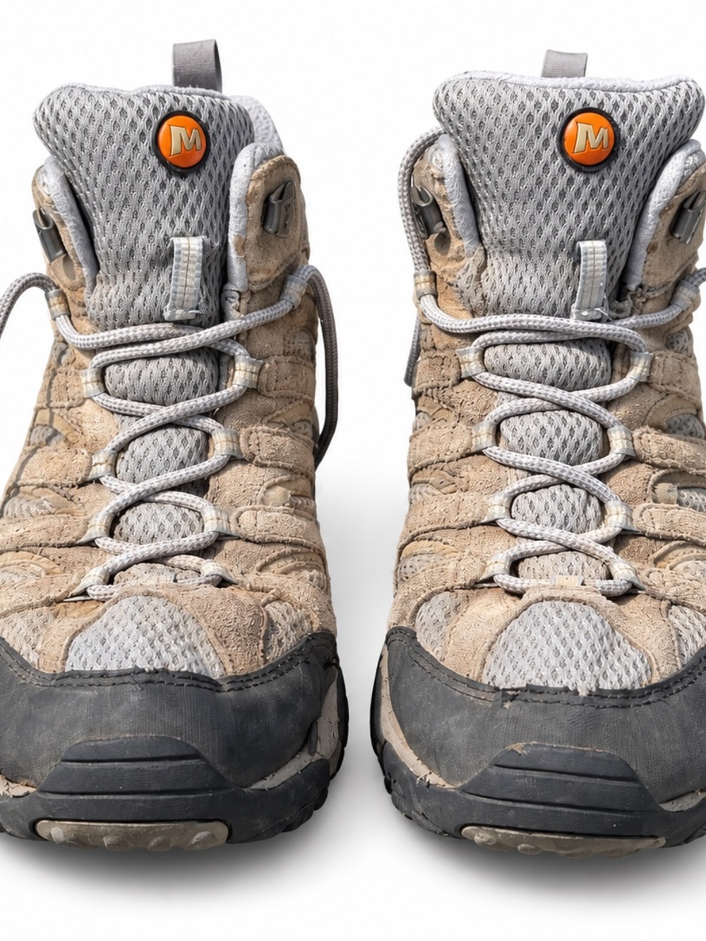 Merrell Women’s Size 10 Grey Periwinkle Hiking Boots Vibram Trail